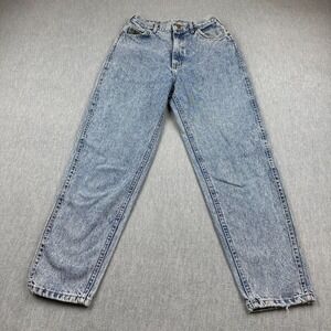 Vintage Lee Jeans Womens 11 M Stone Washed 80S Relaxed‎ High Waisted Made in USA
